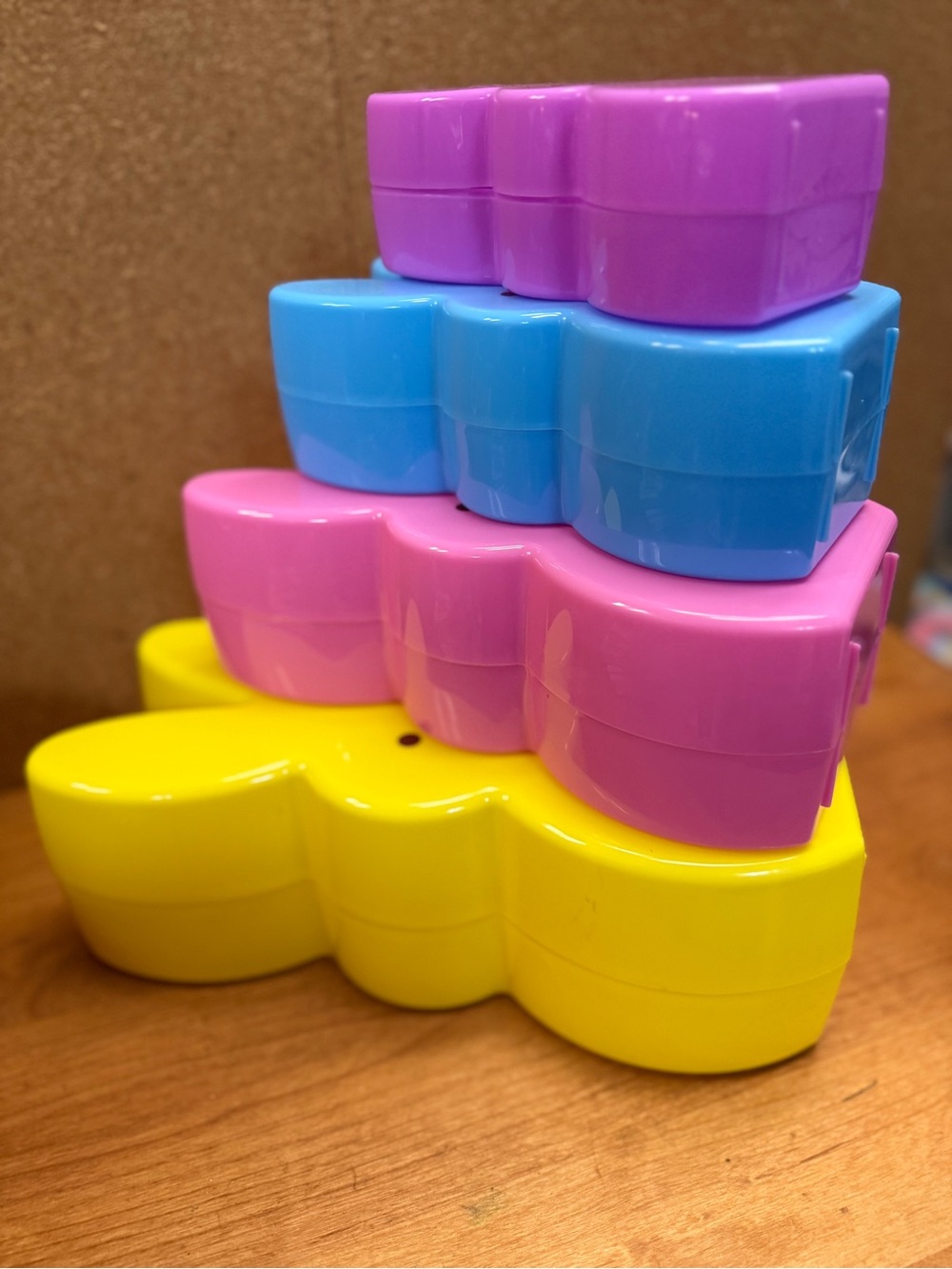 Peeps Colorful Bunny Nesting Containers Set - Picture 3 of 8